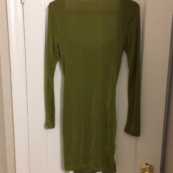 Matcha shiny dress - Picture 2 of 7